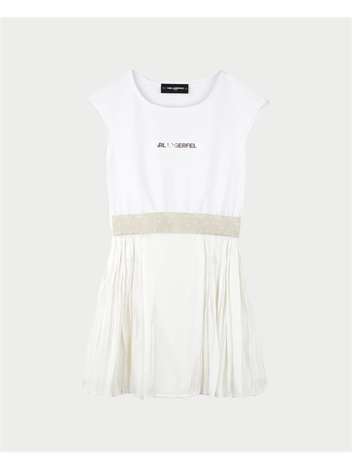 Robe Karl Lagerfeld pour fille avec logo KARL LAGERFELD | Z30569N01